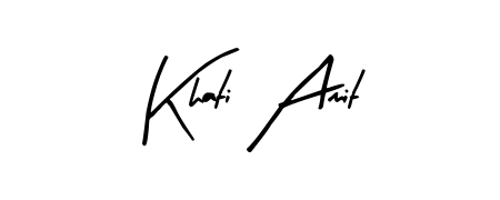 Turn your name Khati Amit into a signature brand with Arty Signature styling. Download in standard PNG or transparent format anytime. Khati Amit signature style 8 images and pictures png