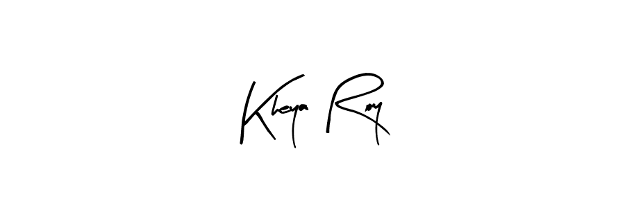 Make a beautiful signature design for name Kheya Roy. Use this online signature maker to create a handwritten signature for free. Kheya Roy signature style 8 images and pictures png