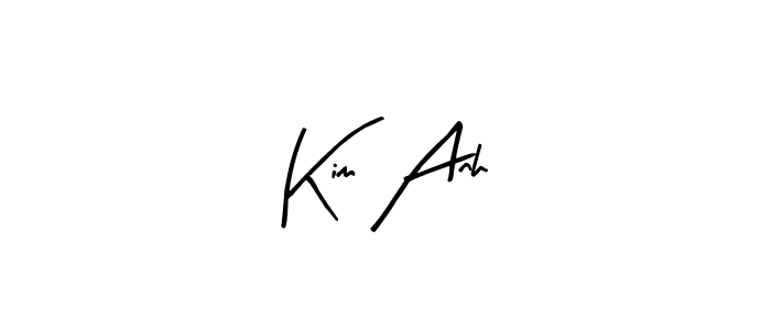 Also we have Kim Anh name is the best signature style. Create professional handwritten signature collection using Arty Signature autograph style. Kim Anh signature style 8 images and pictures png