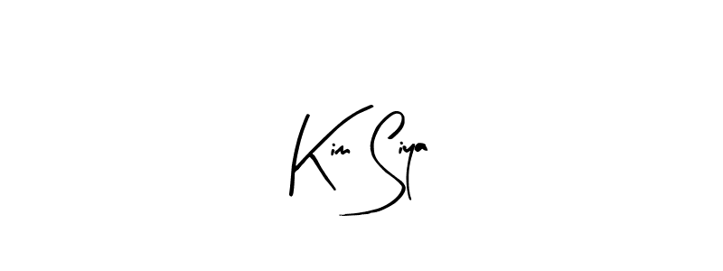 Also we have Kim Siya name is the best signature style. Create professional handwritten signature collection using Arty Signature autograph style. Kim Siya signature style 8 images and pictures png