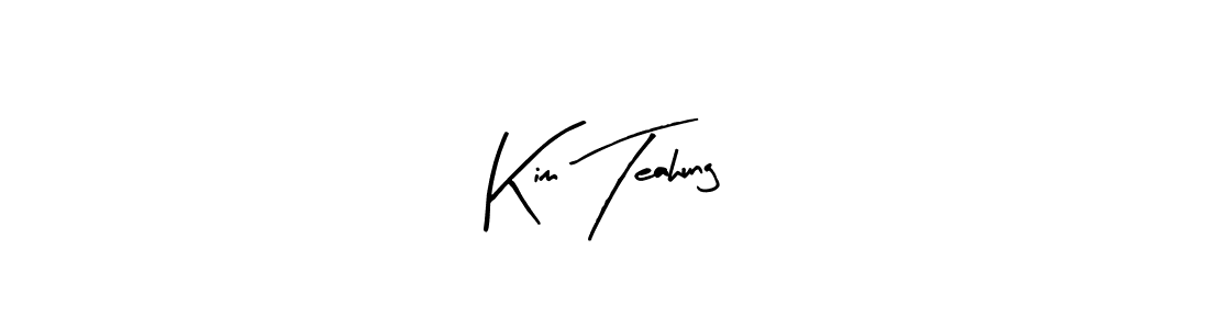 How to Draw Kim Teahung signature style? Arty Signature is a latest design signature styles for name Kim Teahung. Kim Teahung signature style 8 images and pictures png
