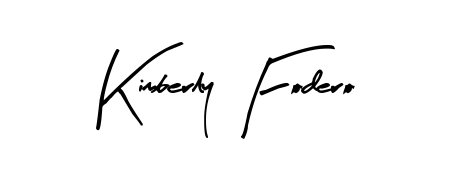 Enhance your business communications with Kimberly Fodero signature in Arty Signature lettering. Clean, modern, and universally compatible. Kimberly Fodero signature style 8 images and pictures png