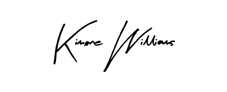 Practice writing Kimone Williams with the flow of Arty Signature lettering. A fantastic source of inspiration for developing your personal signature style. Kimone Williams signature style 8 images and pictures png
