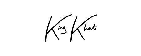 The Arty Signature font transforms the name King Kholi into an executive sign with sharp precision and distinguished character. King Kholi signature style 8 images and pictures png