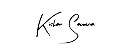Make a beautiful signature design for name Kishan Saxena. With this signature (Arty Signature) style, you can create a handwritten signature for free. Kishan Saxena signature style 8 images and pictures png