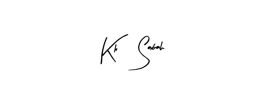 if you are searching for the best signature style for your name Kk, Sabah. so please give up your signature search. here we have designed multiple signature styles  using Arty Signature. Kk, Sabah signature style 8 images and pictures png