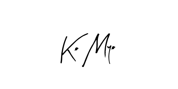Check out images of Autograph of Ko Myo name. Actor Ko Myo Signature Style. Arty Signature is a professional sign style online. Ko Myo signature style 8 images and pictures png