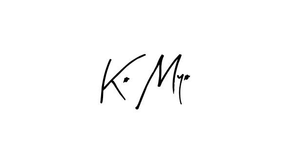 Check out images of Autograph of Ko Myo name. Actor Ko Myo Signature Style. Arty Signature is a professional sign style online. Ko Myo signature style 8 images and pictures png