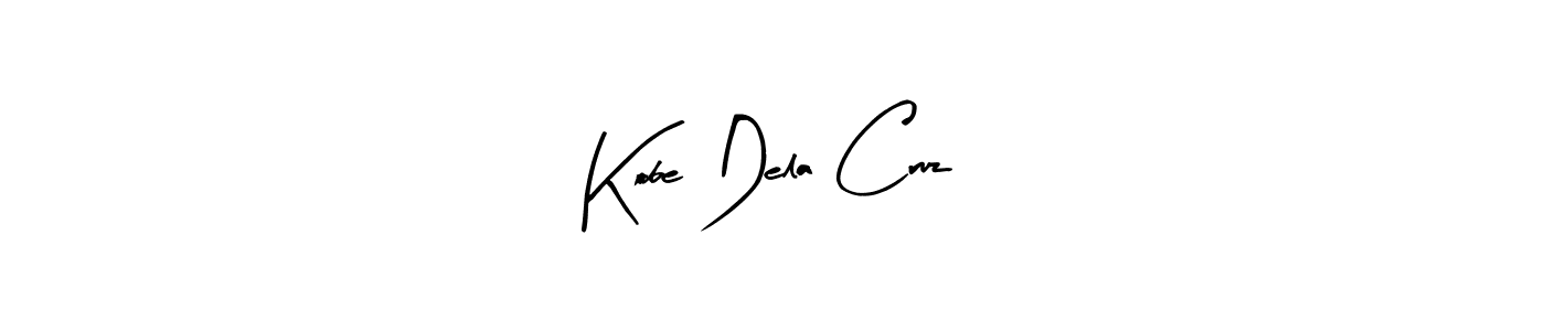 Use a signature maker to create a handwritten signature online. With this signature software, you can design (Arty Signature) your own signature for name Kobe Dela Cruz. Kobe Dela Cruz signature style 8 images and pictures png