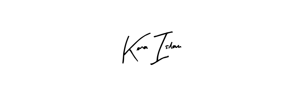 Best and Professional Signature Style for Kona Islam. Arty Signature Best Signature Style Collection. Kona Islam signature style 8 images and pictures png