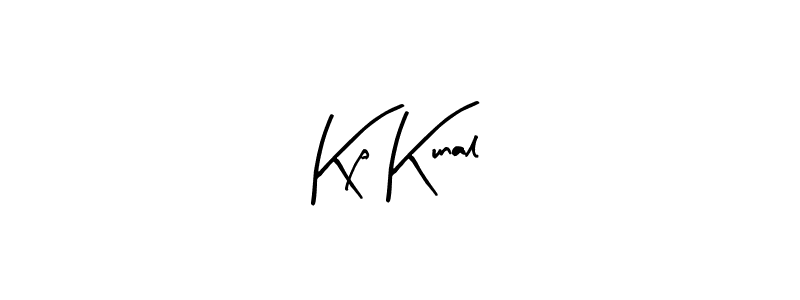 Use a signature maker to create a handwritten signature online. With this signature software, you can design (Arty Signature) your own signature for name Kp Kunal. Kp Kunal signature style 8 images and pictures png