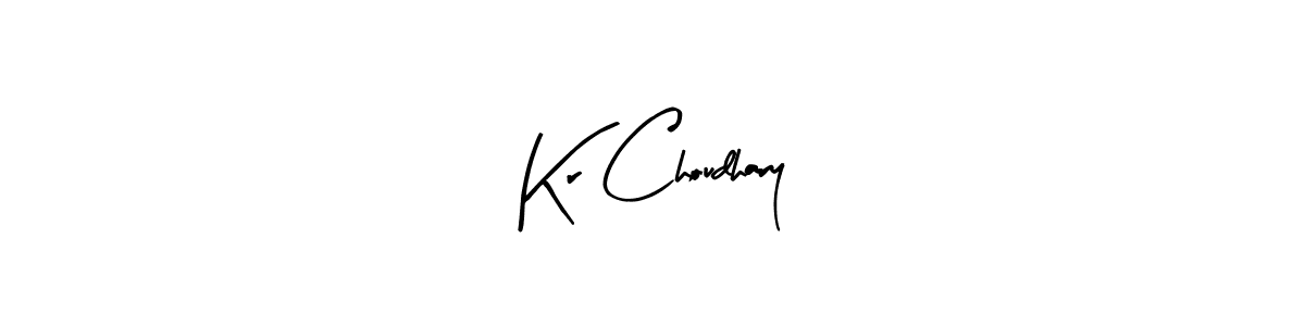 if you are searching for the best signature style for your name Kr Choudhary. so please give up your signature search. here we have designed multiple signature styles  using Arty Signature. Kr Choudhary signature style 8 images and pictures png