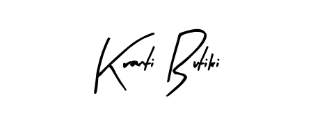 Best and Professional Signature Style for Kranti Butiki. Arty Signature Best Signature Style Collection. Kranti Butiki signature style 8 images and pictures png
