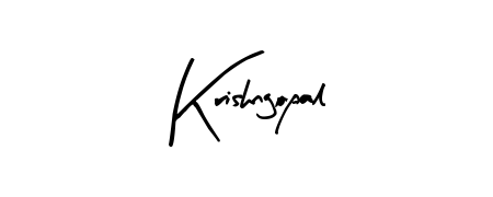 It looks like you need a new signature style for name Krishngopal. Design unique handwritten (Arty Signature) signature with our free signature maker in just a few clicks. Krishngopal signature style 8 images and pictures png