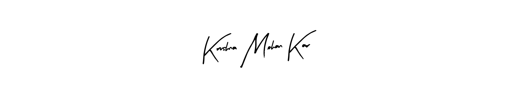 Also You can easily find your signature by using the search form. We will create Krushna Mohan Kar name handwritten signature images for you free of cost using Arty Signature sign style. Krushna Mohan Kar signature style 8 images and pictures png