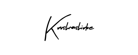A dynamic signature style for Krushnashirke using Arty Signature script. Designed to look authentic, handwritten, and professional. Krushnashirke signature style 8 images and pictures png