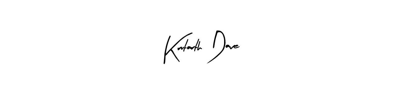 Make a beautiful signature design for name Krutarth Dave. With this signature (Arty Signature) style, you can create a handwritten signature for free. Krutarth Dave signature style 8 images and pictures png