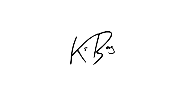 How to make Ks Bag name signature. Use Arty Signature style for creating short signs online. This is the latest handwritten sign. Ks Bag signature style 8 images and pictures png
