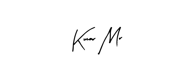 Similarly Arty Signature is the best handwritten signature design. Signature creator online .You can use it as an online autograph creator for name Kumar Mr. Kumar Mr signature style 8 images and pictures png