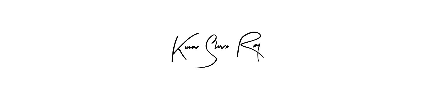 Use a signature maker to create a handwritten signature online. With this signature software, you can design (Arty Signature) your own signature for name Kumar Shuvo Roy. Kumar Shuvo Roy signature style 8 images and pictures png