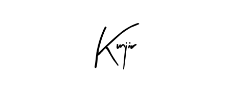 A dynamic signature style for Kunjir using Arty Signature script. Designed to look authentic, handwritten, and professional. Kunjir signature style 8 images and pictures png