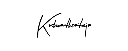 Generate high-definition signature styles for Kushwanthsaiteja. The Arty Signature typeface ensures crisp legibility and sophisticated design. Kushwanthsaiteja signature style 8 images and pictures png