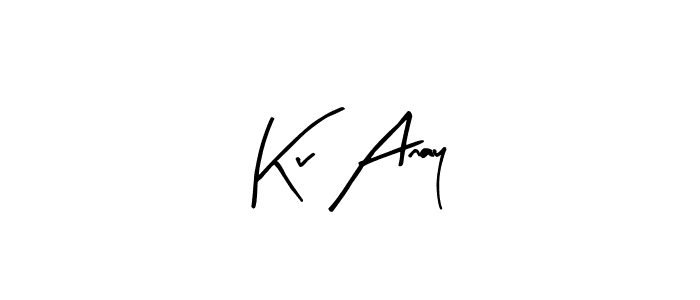 if you are searching for the best signature style for your name Kv Anay. so please give up your signature search. here we have designed multiple signature styles  using Arty Signature. Kv Anay signature style 8 images and pictures png