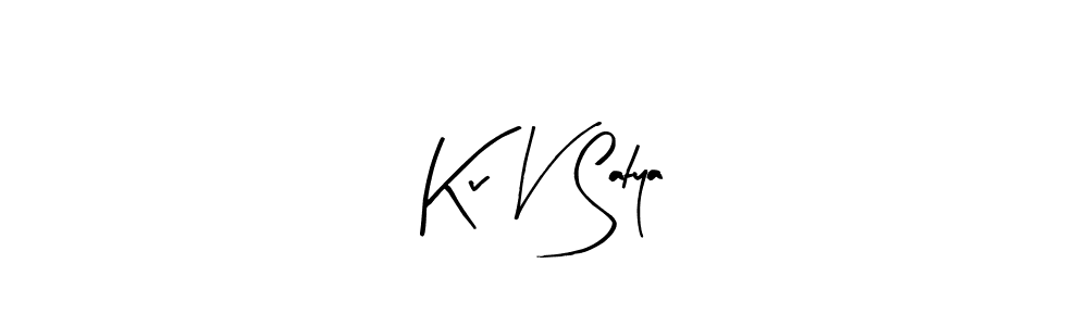 Also we have Kv V Satya name is the best signature style. Create professional handwritten signature collection using Arty Signature autograph style. Kv V Satya signature style 8 images and pictures png