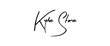 Create a beautiful signature design for name Kyle Stone. With this signature (Arty Signature) fonts, you can make a handwritten signature for free. Kyle Stone signature style 8 images and pictures png