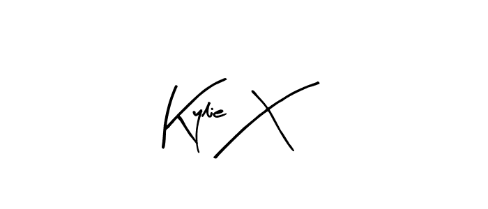 Design your own signature with our free online signature maker. With this signature software, you can create a handwritten (Arty Signature) signature for name Kylie X. Kylie X signature style 8 images and pictures png