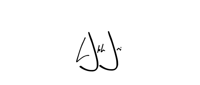 Make a beautiful signature design for name L@kh@ni. With this signature (Arty Signature) style, you can create a handwritten signature for free. L@kh@ni signature style 8 images and pictures png