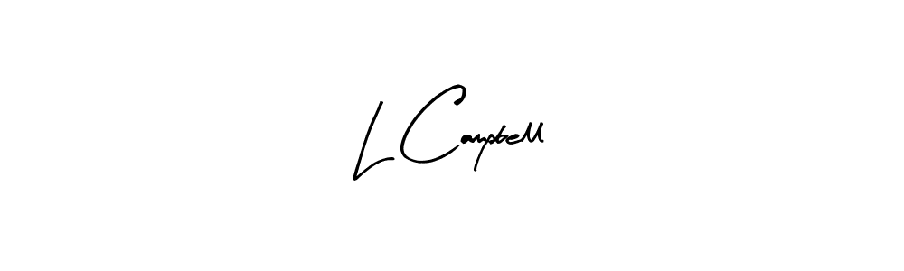 Arty Signature is a professional signature style that is perfect for those who want to add a touch of class to their signature. It is also a great choice for those who want to make their signature more unique. Get L Campbell name to fancy signature for free. L Campbell signature style 8 images and pictures png