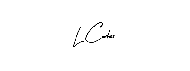 Also You can easily find your signature by using the search form. We will create L Cortes name handwritten signature images for you free of cost using Arty Signature sign style. L Cortes signature style 8 images and pictures png