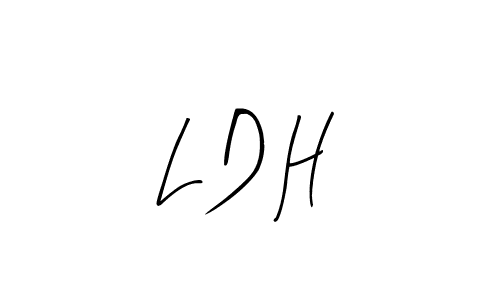 Make a beautiful signature design for name L D H. Use this online signature maker to create a handwritten signature for free. L D H signature style 8 images and pictures png