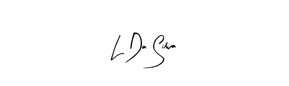 How to make L Da Silva signature? Arty Signature is a professional autograph style. Create handwritten signature for L Da Silva name. L Da Silva signature style 8 images and pictures png