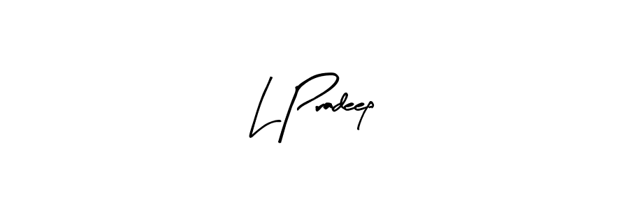 This is the best signature style for the L Pradeep name. Also you like these signature font (Arty Signature). Mix name signature. L Pradeep signature style 8 images and pictures png