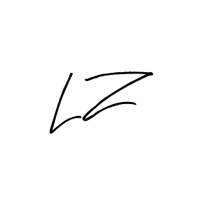 The best way (Arty Signature) to make a short signature is to pick only two or three words in your name. The name L Z include a total of six letters. For converting this name. L Z signature style 8 images and pictures png