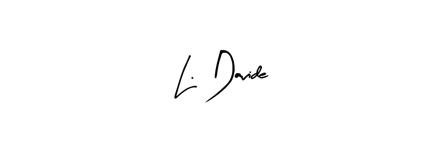 Once you've used our free online signature maker to create your best signature Arty Signature style, it's time to enjoy all of the benefits that L. Davide name signing documents. L. Davide signature style 8 images and pictures png