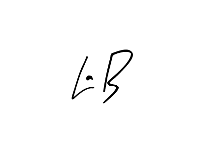 Also we have La B name is the best signature style. Create professional handwritten signature collection using Arty Signature autograph style. La B signature style 8 images and pictures png