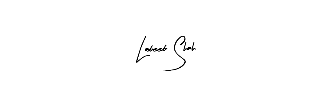 Design your own signature with our free online signature maker. With this signature software, you can create a handwritten (Arty Signature) signature for name Labeeb Shah. Labeeb Shah signature style 8 images and pictures png