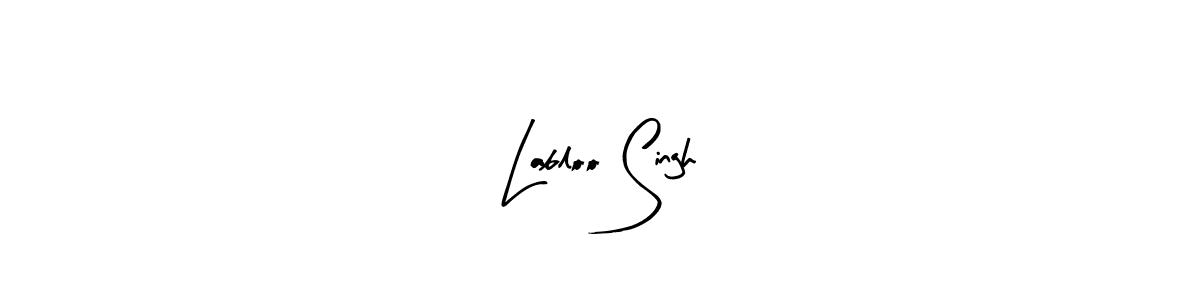 The best way (Arty Signature) to make a short signature is to pick only two or three words in your name. The name Labloo Singh include a total of six letters. For converting this name. Labloo Singh signature style 8 images and pictures png