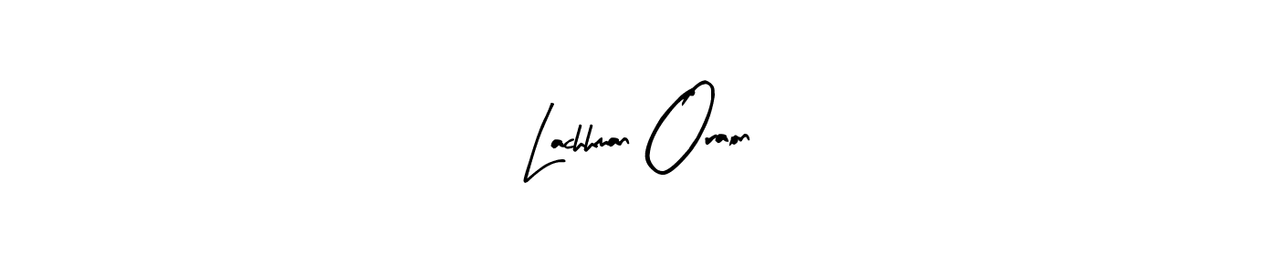 Use a signature maker to create a handwritten signature online. With this signature software, you can design (Arty Signature) your own signature for name Lachhman Oraon. Lachhman Oraon signature style 8 images and pictures png