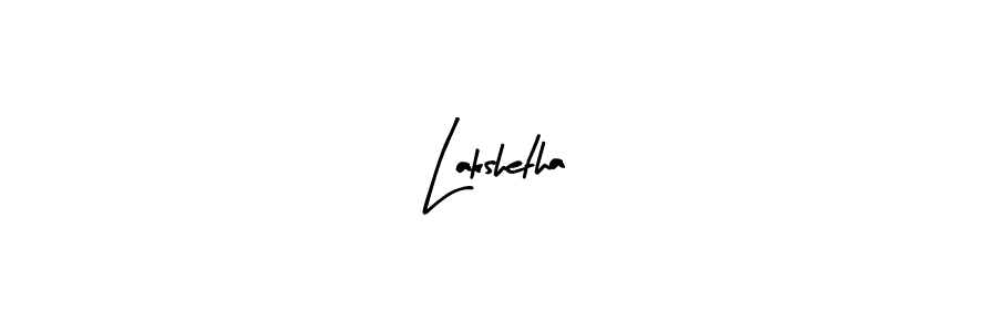 You should practise on your own different ways (Arty Signature) to write your name (Lakshetha) in signature. don't let someone else do it for you. Lakshetha signature style 8 images and pictures png