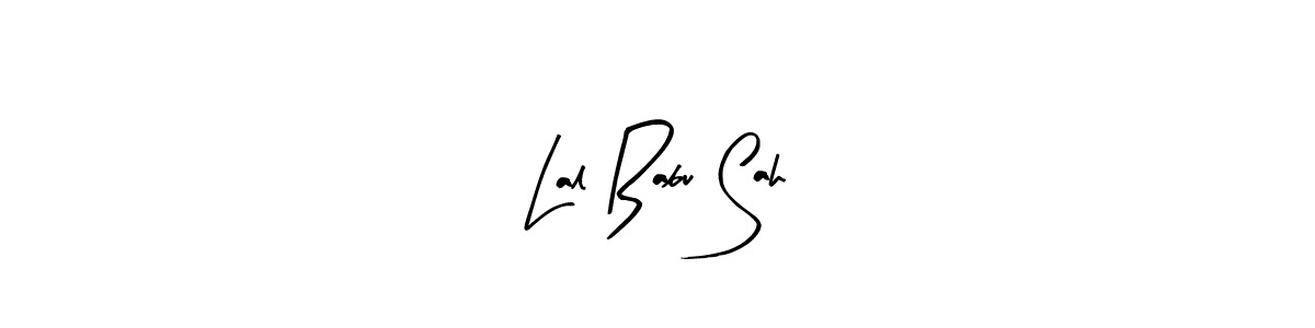 Design your own signature with our free online signature maker. With this signature software, you can create a handwritten (Arty Signature) signature for name Lal Babu Sah. Lal Babu Sah signature style 8 images and pictures png