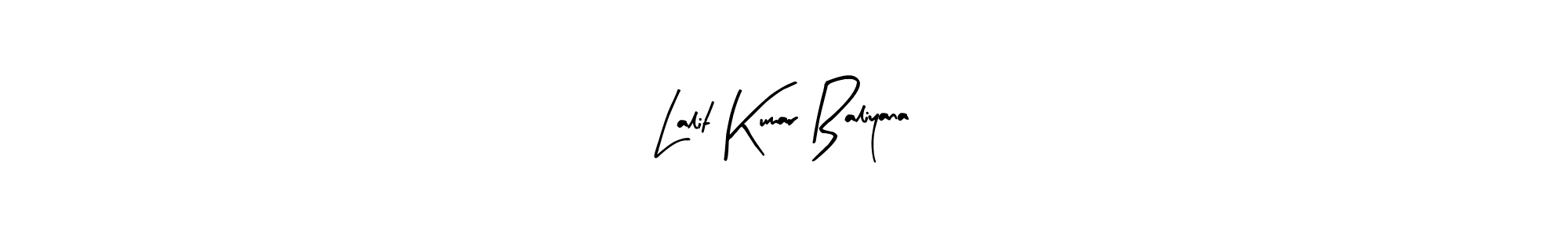 Make a beautiful signature design for name Lalit Kumar Baliyana. Use this online signature maker to create a handwritten signature for free. Lalit Kumar Baliyana signature style 8 images and pictures png