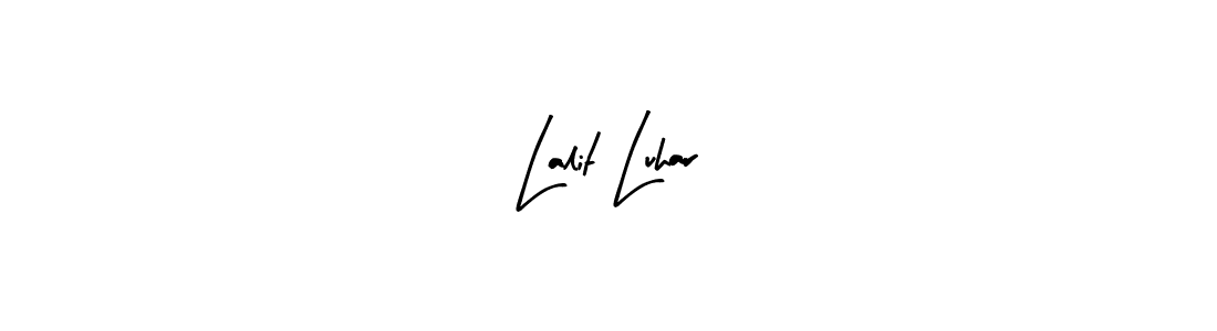 This is the best signature style for the Lalit Luhar name. Also you like these signature font (Arty Signature). Mix name signature. Lalit Luhar signature style 8 images and pictures png