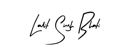 Download transparent PNG signature for name Lalit Singh Bhati styled with Arty Signature font. Ready to paste directly into PDF and Word agreements. Lalit Singh Bhati signature style 8 images and pictures png