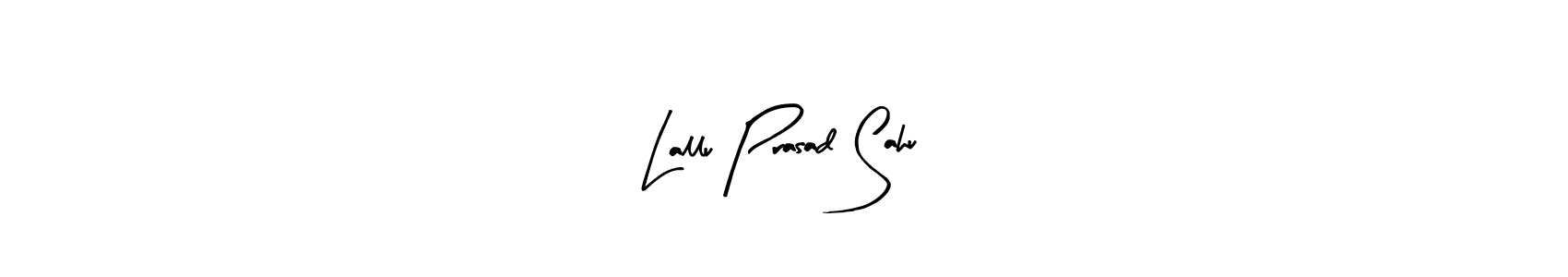 Use a signature maker to create a handwritten signature online. With this signature software, you can design (Arty Signature) your own signature for name Lallu Prasad Sahu. Lallu Prasad Sahu signature style 8 images and pictures png