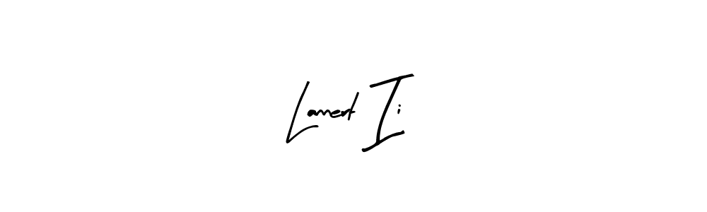 Use a signature maker to create a handwritten signature online. With this signature software, you can design (Arty Signature) your own signature for name Lannert Ii. Lannert Ii signature style 8 images and pictures png