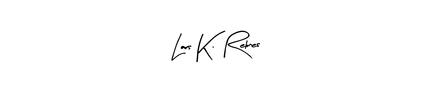 Once you've used our free online signature maker to create your best signature Arty Signature style, it's time to enjoy all of the benefits that Lars K. Reknes name signing documents. Lars K. Reknes signature style 8 images and pictures png